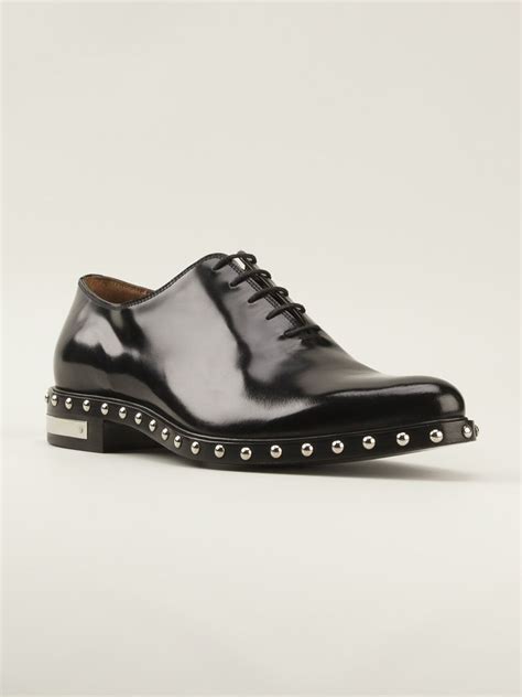 givenchy studded oxford shoes